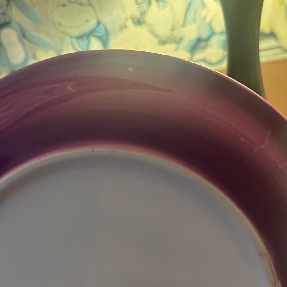 Purple Witch Halloween Plate - Picture 8 of 10